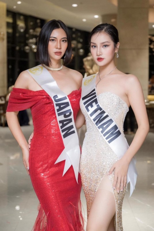 Cận cảnh nhan sắc mỹ nhân Nhật Bản đăng quang hoa hậu ở Việt Nam 3