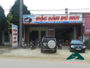 Đặc sản dê núi Mộc Châu - nhà hàng Ninh Thoa