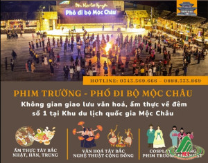 Chợ đêm, Phố đi bộ Mộc Châu vô cùng hấp dẫn khách du lịch (cập nhật 1-2023)