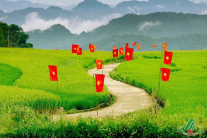 Về Mộc Châu đua trend yêu nước, ăn Tết Độc Lập