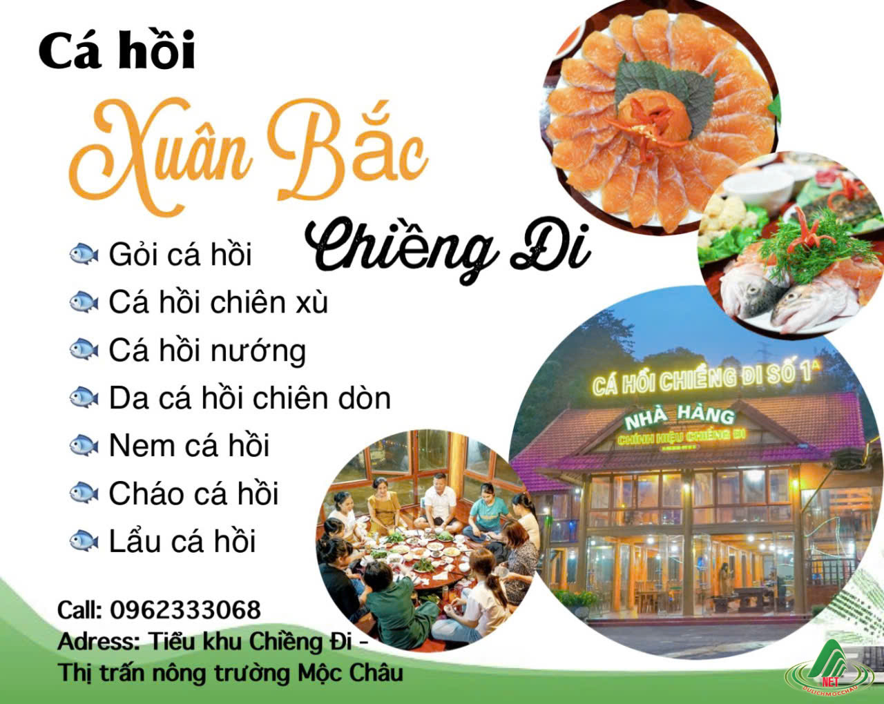 cá hồi xuân bắc mộc châu