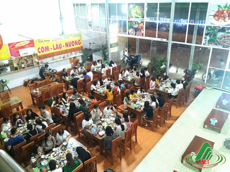 nhà hàng đông hải Mộc Châu